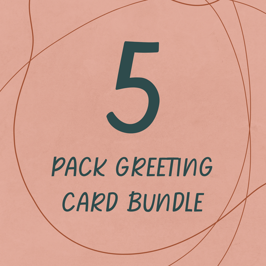 Build Your Own Bundle | 5 Blank Greeting Cards