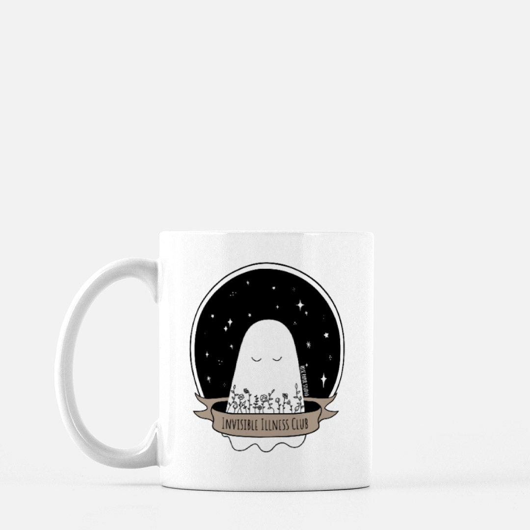 Invisible Illness Club | Ceramic Coffee Mug | 11oz