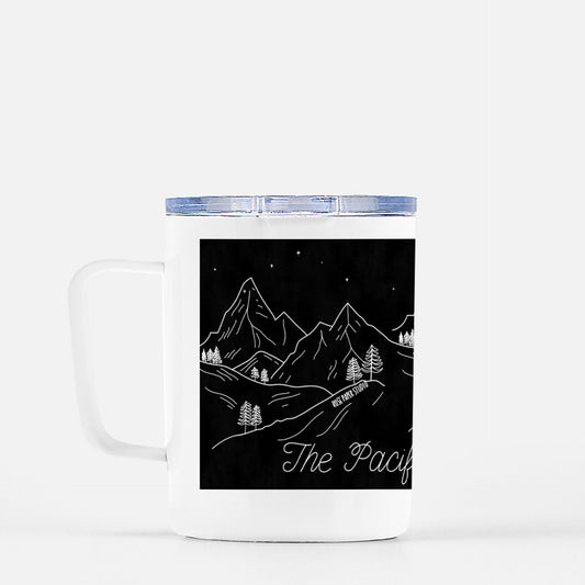 Pacific Northwest | Wraparound Print | Travel Mug w/ Lid | 10 oz