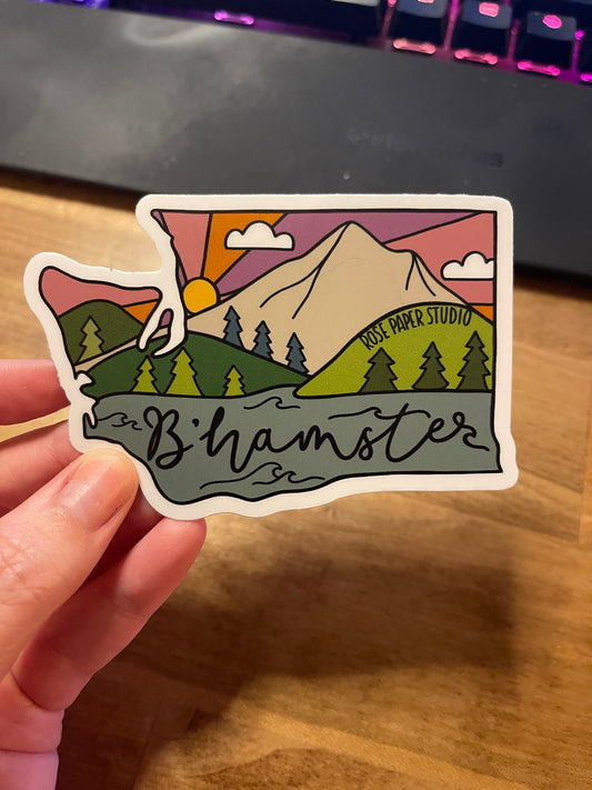 B'Hamster Sticker