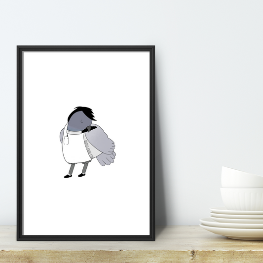 Pigeon Bob | Art Print