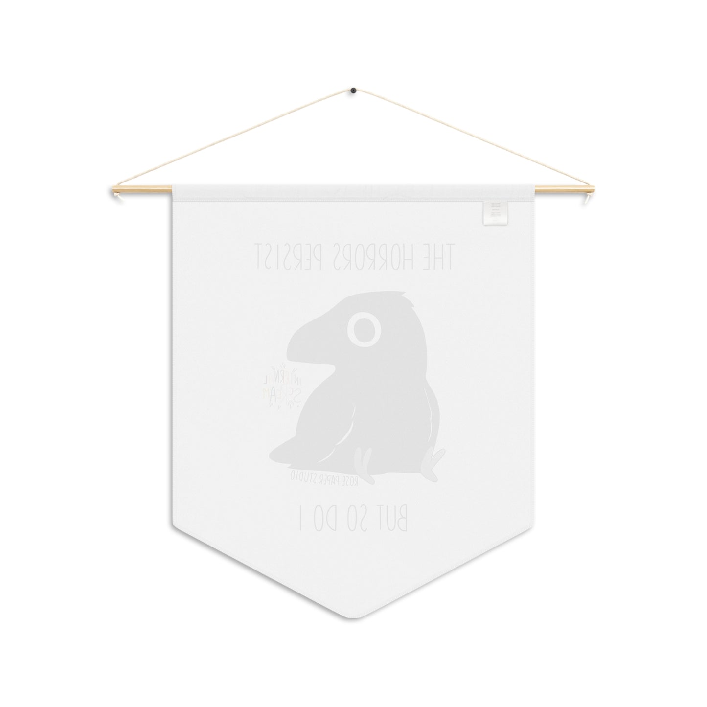 Edgar Allan Crow | Pennant Banner