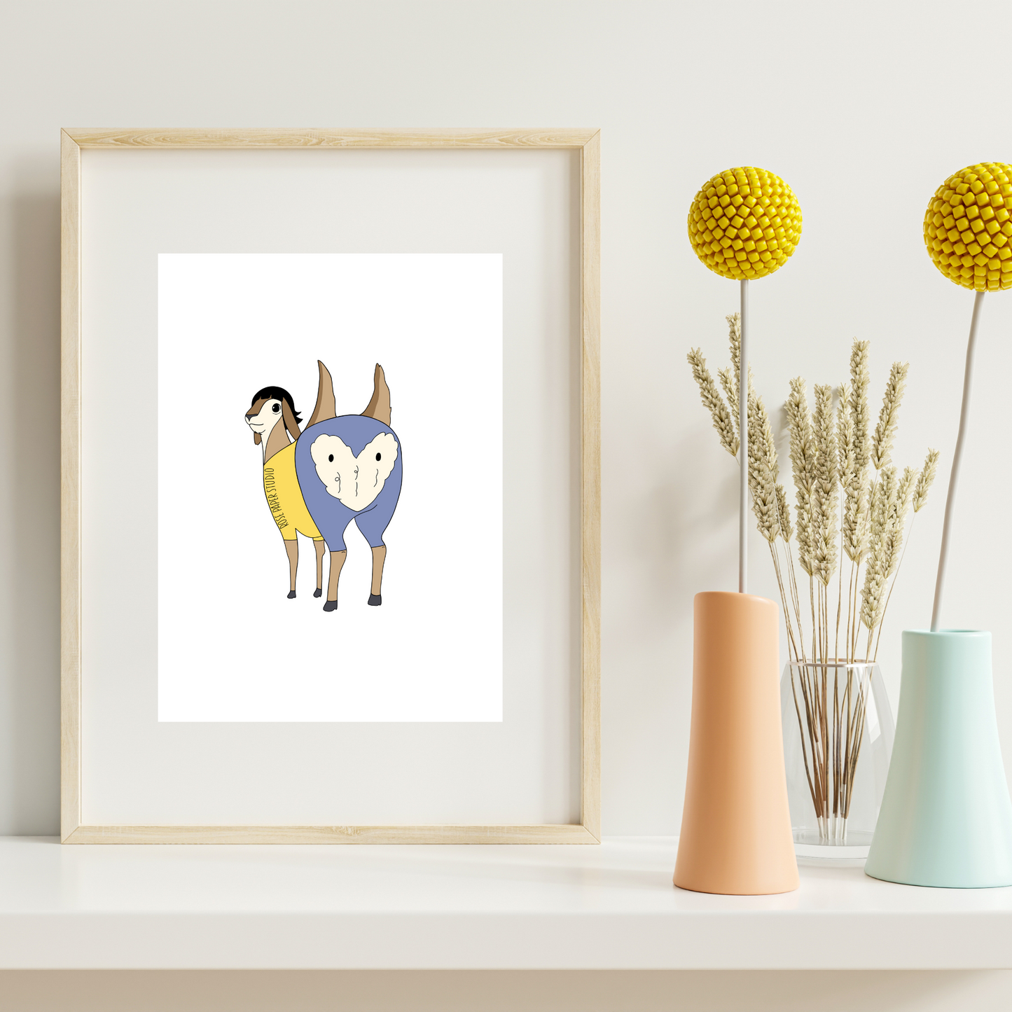 Two Butted Gene | Art Print
