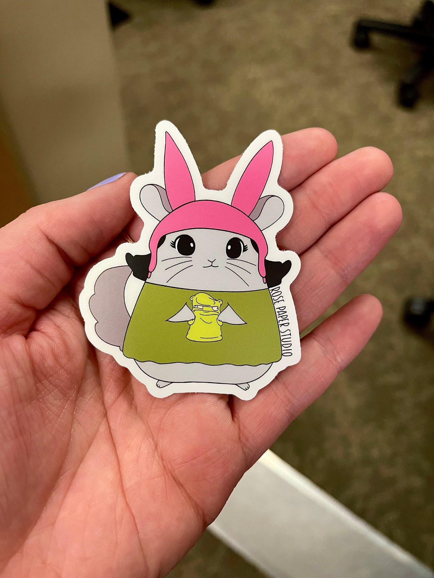 Princess Louise Little Piddles | Weatherproof Die Cut Sticker