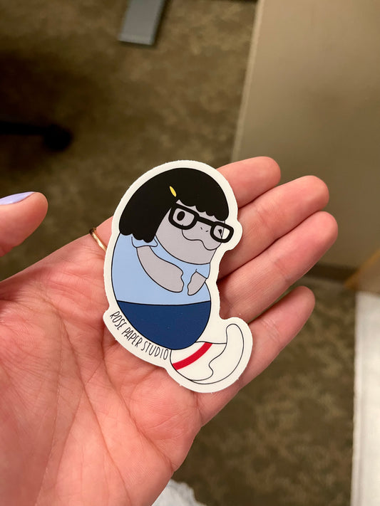 Manatina | Weatherproof Die Cut Sticker