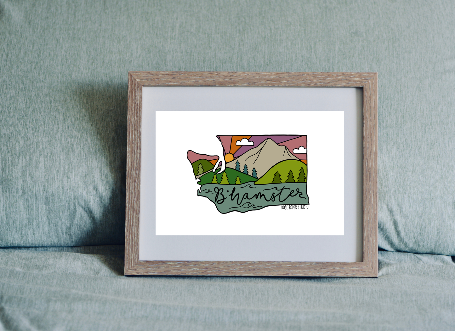 B'Hamster Art Print