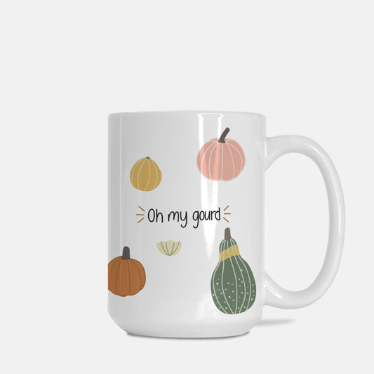 Oh My Gourd Mug Deluxe 15oz.