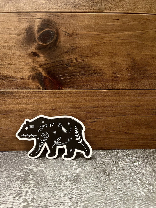 Moon Bear | Weatherproof Die Cut Sticker