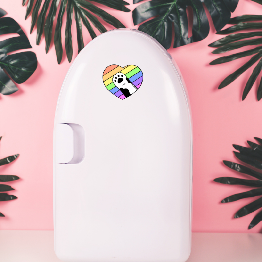 Paws-o-tively Prideful | LGBTQA+ Pride | Magnet